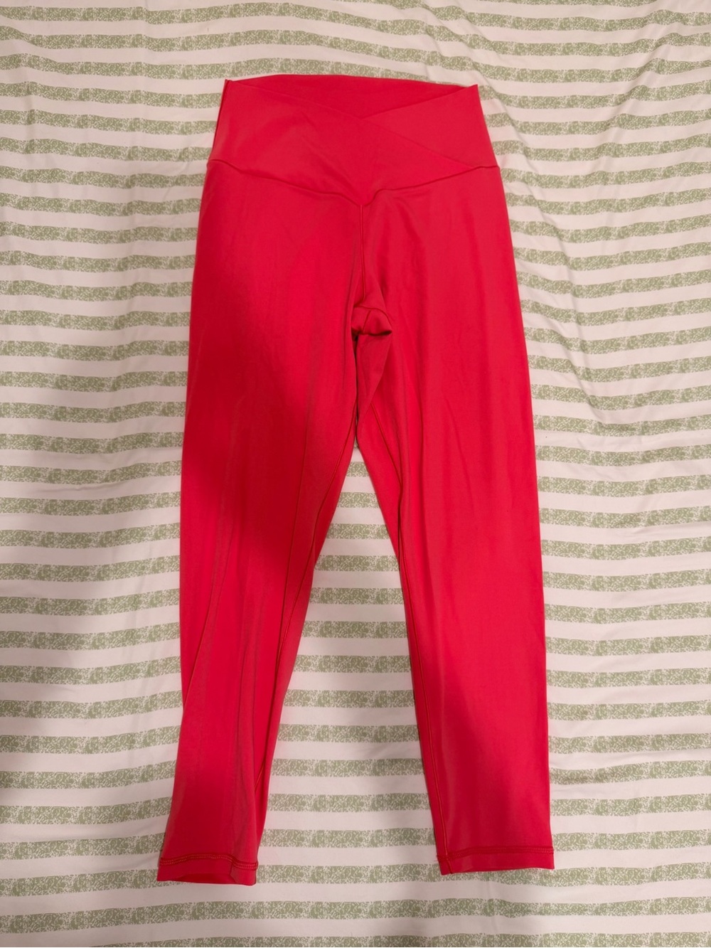 aerie Bright Red High-Waist Performance Leggings